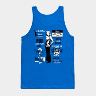 Audrey Parker Quotes Tank Top